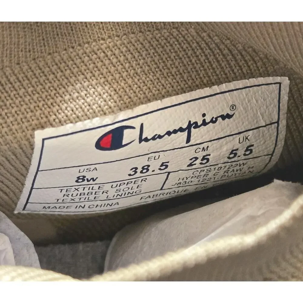 Champion Hyper C Raw 8W Women's High Top Shoes Khaki
